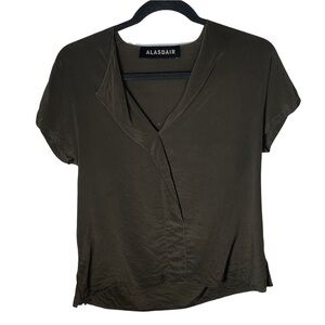 Alasdair Silk Slash Tee Size 0
